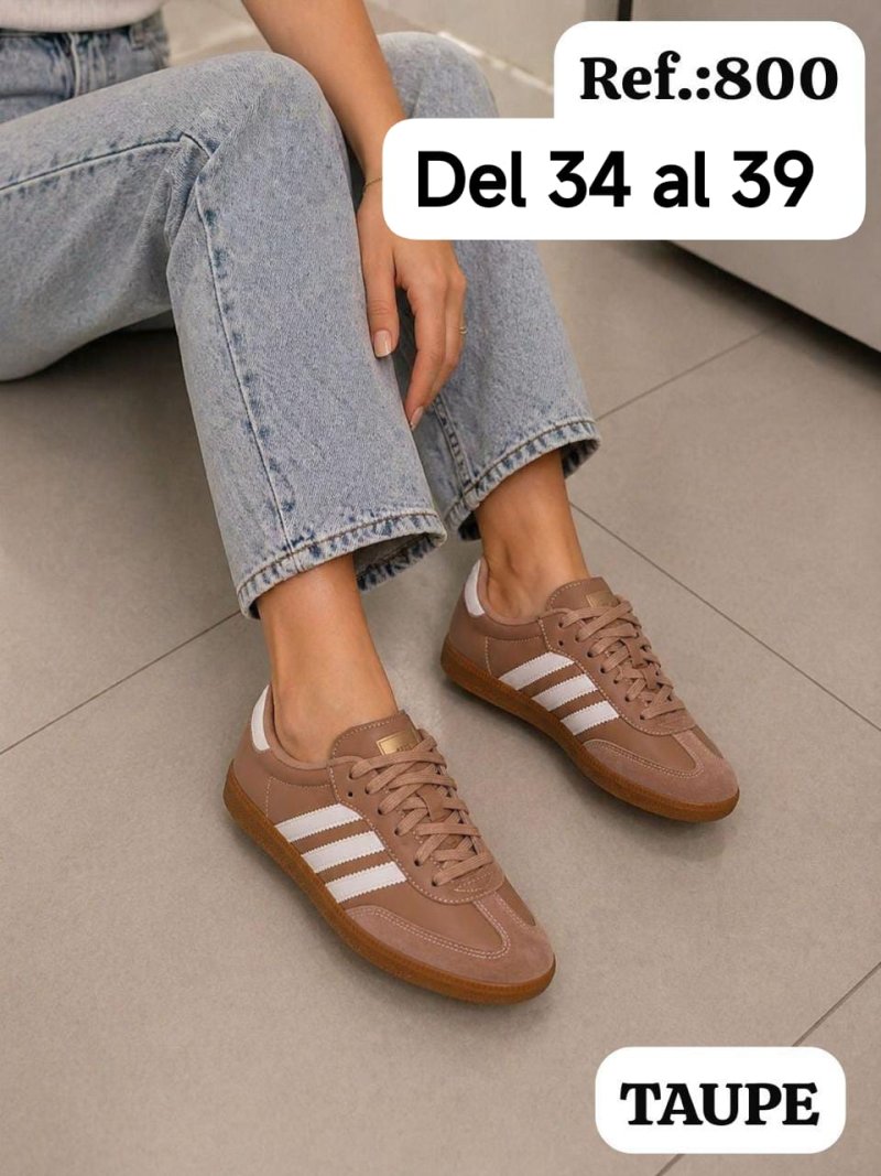 Adidas Samba gamuzadas con cuerina