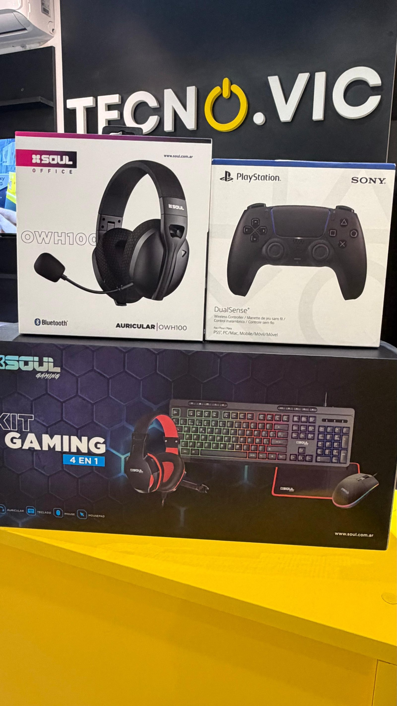 Accesorios Gamer e Inalámbricos Disponibles