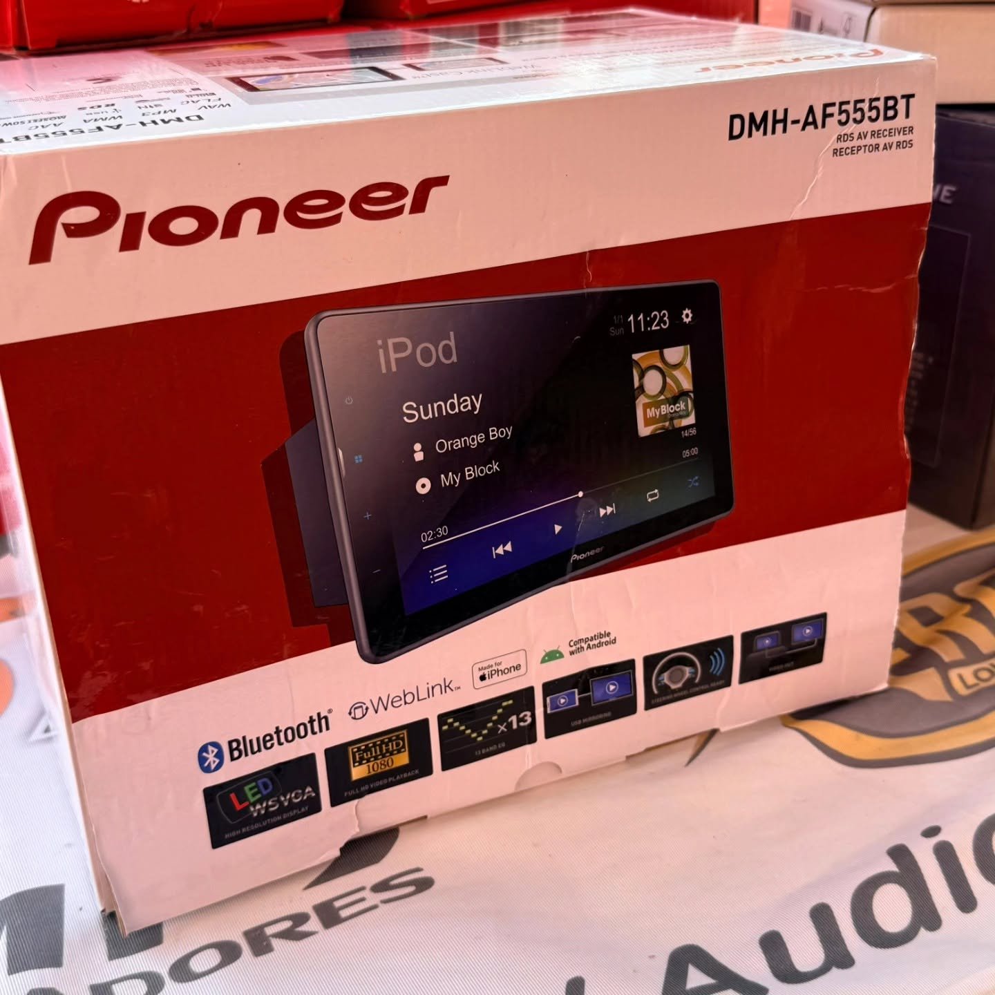Stereo Pantalla Multimedia Pioneer DMH-AF555BT (9" / Bluetooth / WebLink)