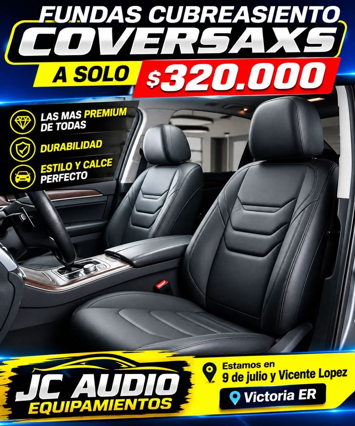 Fundas Cubreasientos Premium Coversaxs