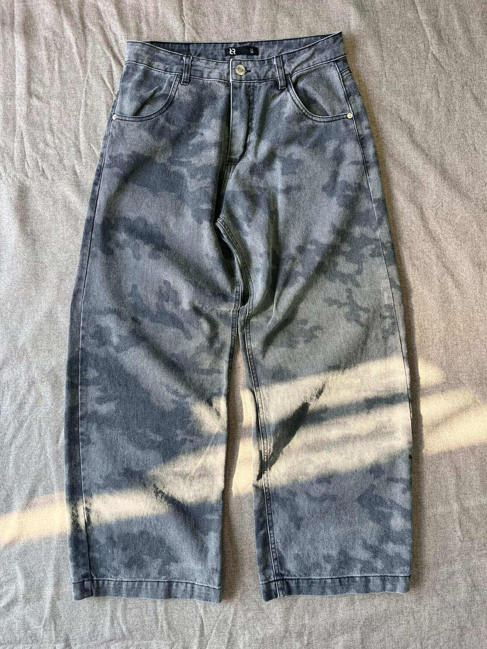 Jean baggy camuflado unico