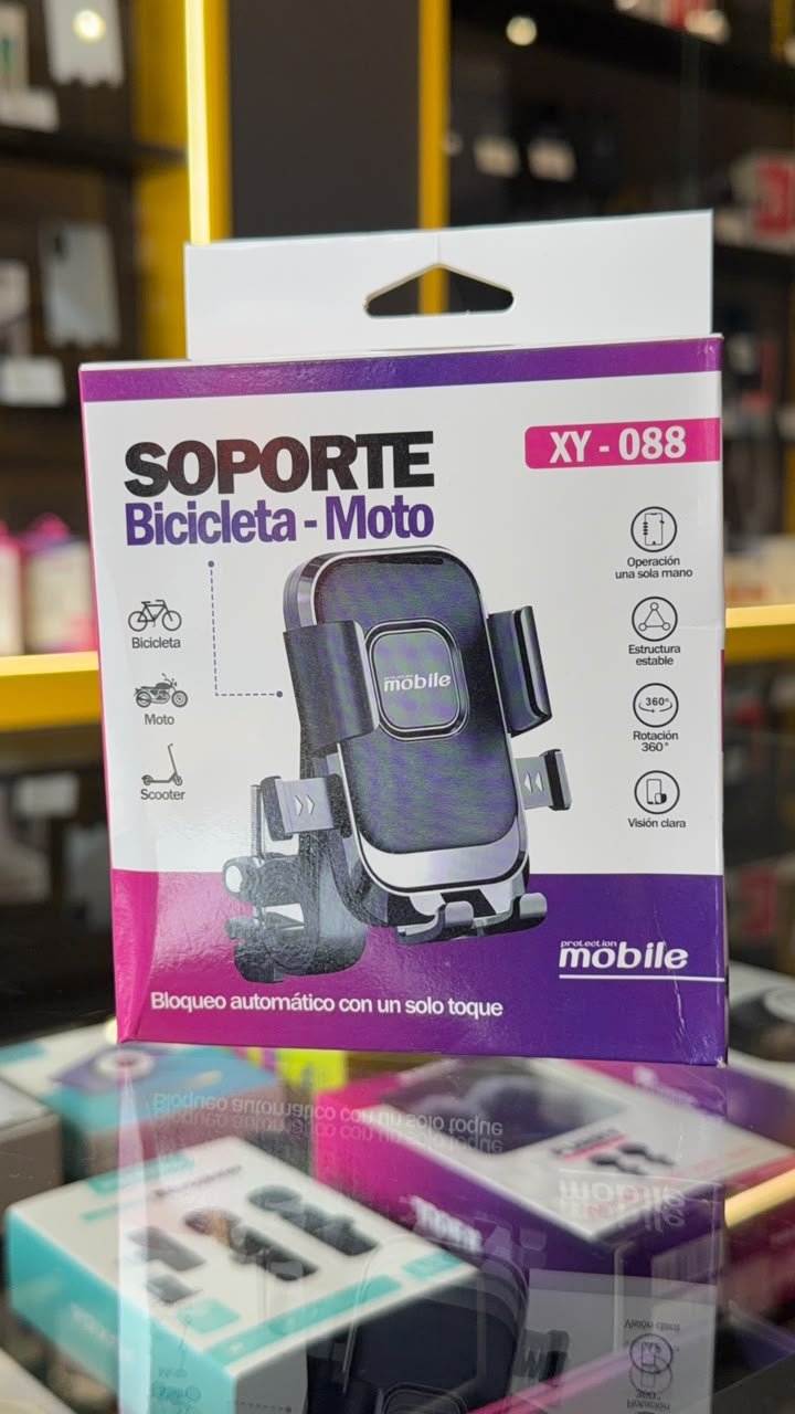 Soporte Celular para Bicicleta, Moto y Scooter XY-088