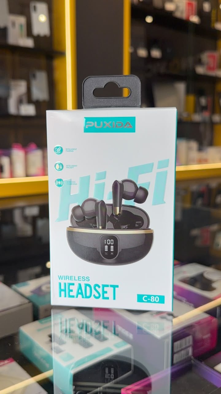 Auriculares Inalámbricos Puxida C-80 Hi-Fi
