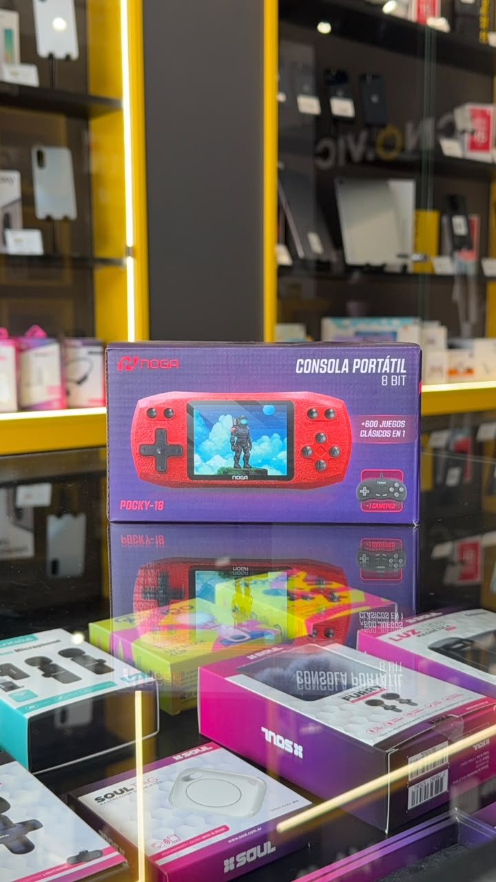Consola Portátil Retro Noga Pocky-18 8-Bit