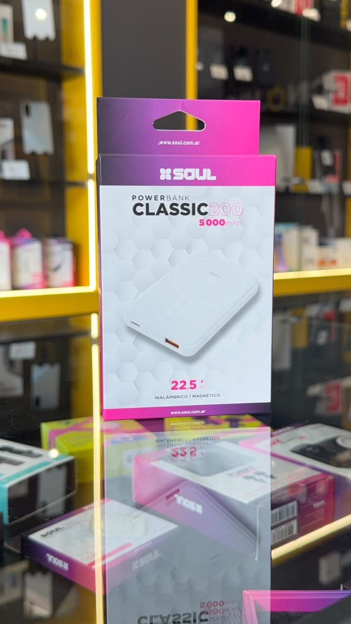Cargador Portátil Powerbank SOUL Classic 200