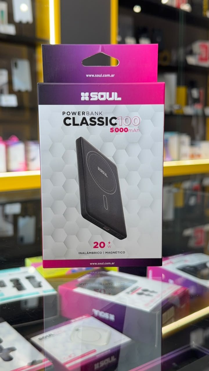 Cargador Portátil Powerbank SOUL Classic 100