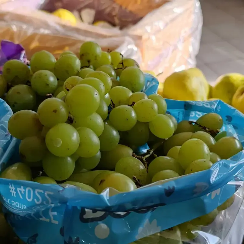 Uvas variedad blanca