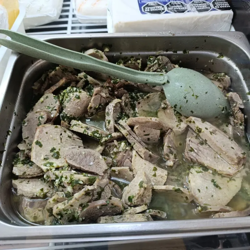 Lengua a la vinagreta