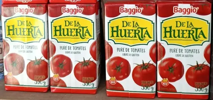 Puré de tomates Baggio De La Huerta