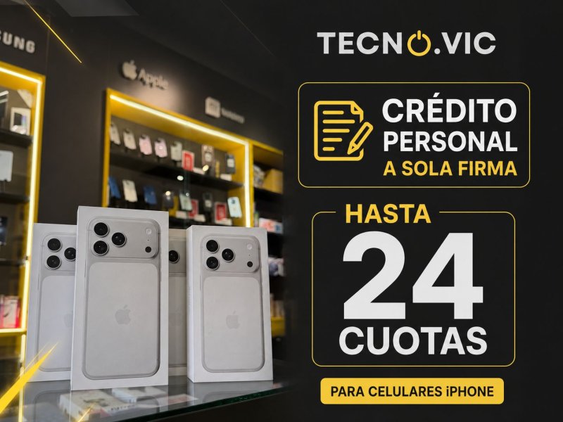 iPhone hasta 24 cuotas