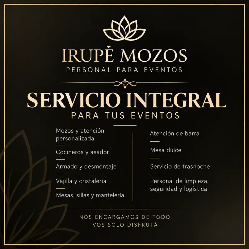 Servicio Integral para Eventos